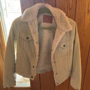 Sherpa Lined Corduroy Jacket